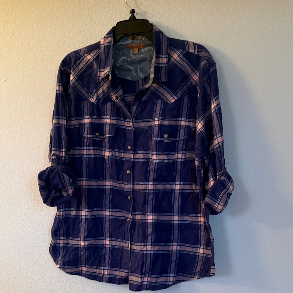 Jachs Blue Paisley Shirt